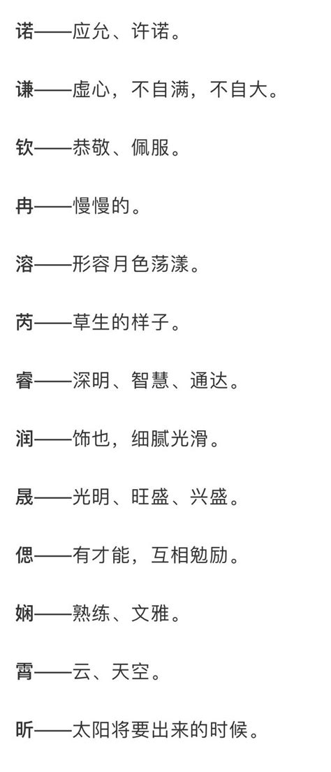 名字用的最多的字