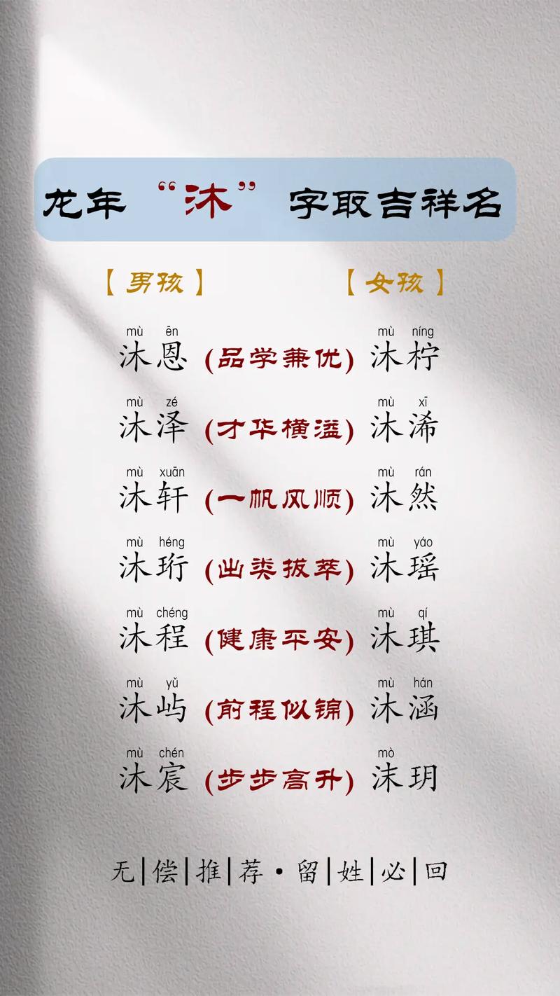 男宝宝起名寓意好的字有哪些